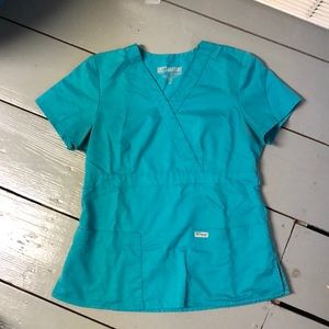 Greys anatomy scrub top size medium